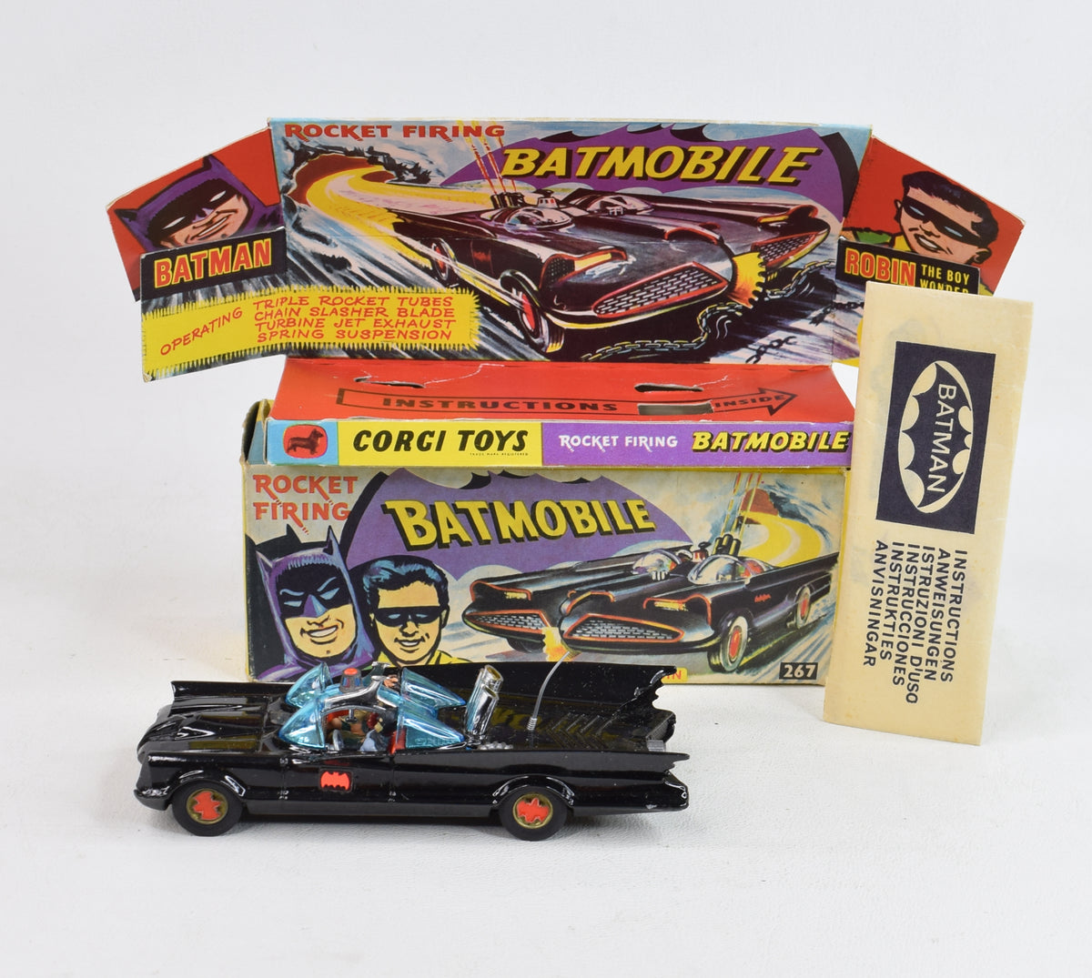 Corgi toys 267 Batmobile Virtually Mint/Boxed