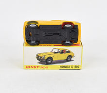 Dinky toy 1408 Honda S800 Virtually Mint/Lovely box