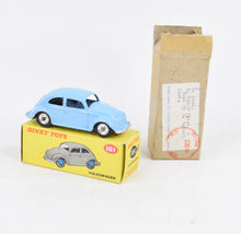 Dinky Toys 181 VW Virtually Mint/Nice box (Nabisco Promo)