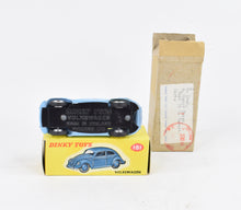 Dinky Toys 181 VW Virtually Mint/Nice box (Nabisco Promo)