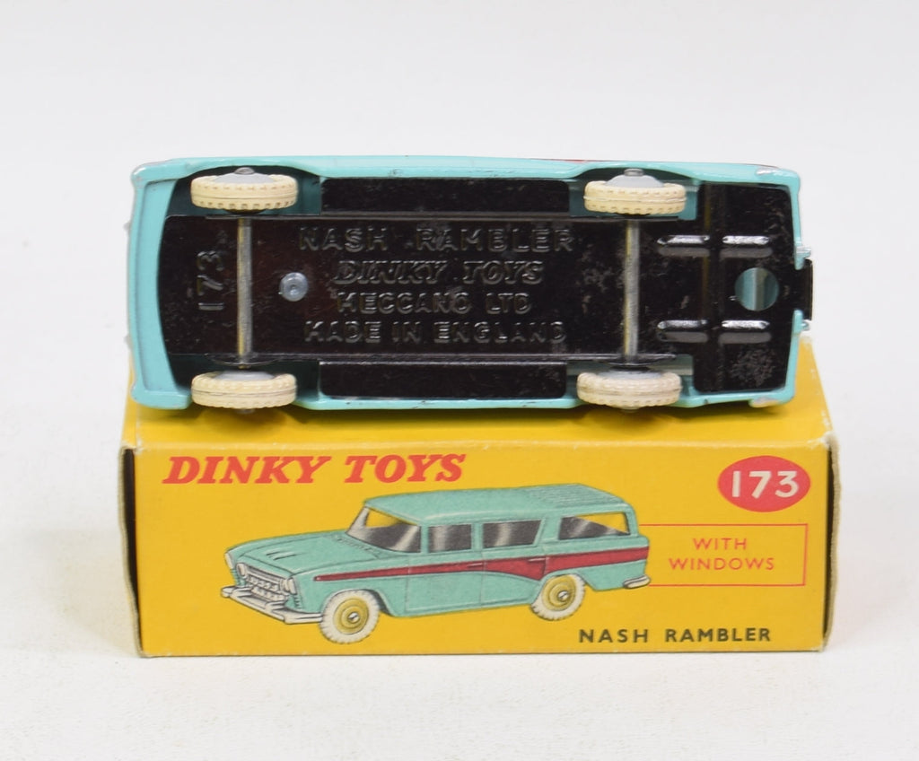 Vintage Dinky toys No 173 Nash rambler pink with box - near mint condition Vintage Dinky toys No 173 Nash rambler pink with box - near mint condition