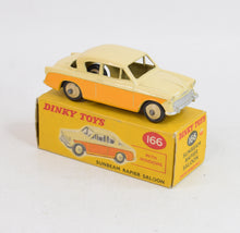 Dinky toy 166 Sunbeam Rapier Virtually Mint/Boxed (factory error no windows)