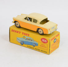 Dinky toy 166 Sunbeam Rapier Virtually Mint/Boxed (factory error no windows)