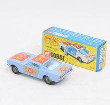 Corgi toys 348 Flower Power Mustang Virtually Mint/Nice box