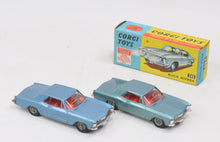Corgi toys 245 Buick Riviera Virtually Mint/Nice box (Blue/green)