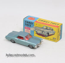 Corgi toys 245 Buick Riviera Virtually Mint/Nice box (Blue/green)