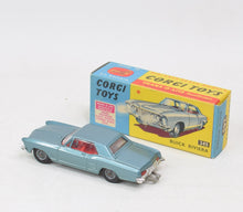 Corgi toys 245 Buick Riviera Virtually Mint/Nice box (Blue/green)