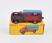 Dinky toys 343 Farm Produce Wagon Virtually Mint/Boxed (Sileby)
