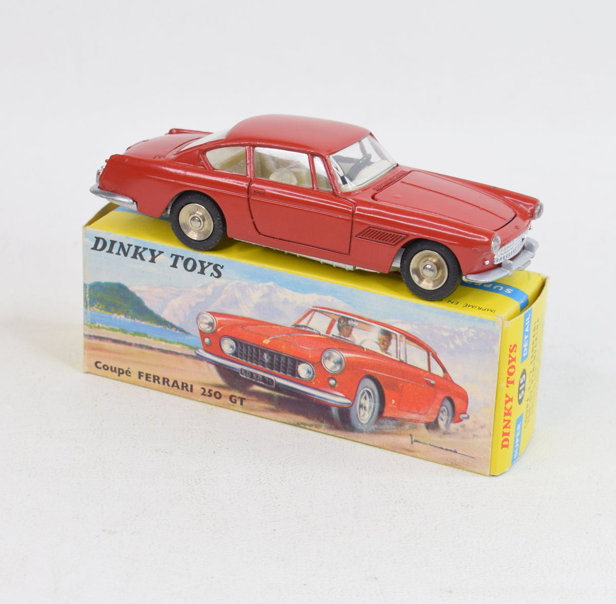 French Dinky 515 Ferrari 250 Virtually Mint/Nice box