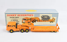 Dinky toy 898 Berliet Low loader with Transformer Virtually Mint/Boxed