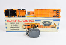 Dinky toy 898 Berliet Low loader with Transformer Virtually Mint/Boxed