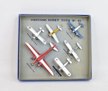 Pre war French Dinky Toys Gift Set 61 'Avions' Very Near Mint/Boxed