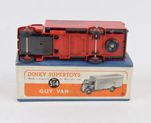 Dinky Toys 514 Guy Van 'Slumberland' Virtually Mint/Nice box (MC)