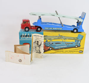 Corgi toys 1105 Bedford 'Carrimore' Transporter Virtually Mint/Nice box