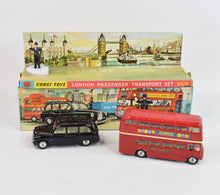 Corgi toys Gift set 35 London Transport set Virtually Mint/Boxed