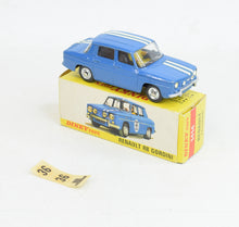 French Dinky 1414 Renault R8 Gordini Virtually Mint/Boxed