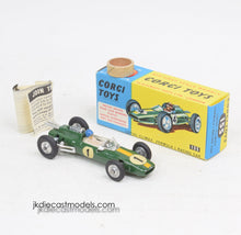 Corgi toys 155 Lotus-Climax F1 Virtually Mint/Nice box