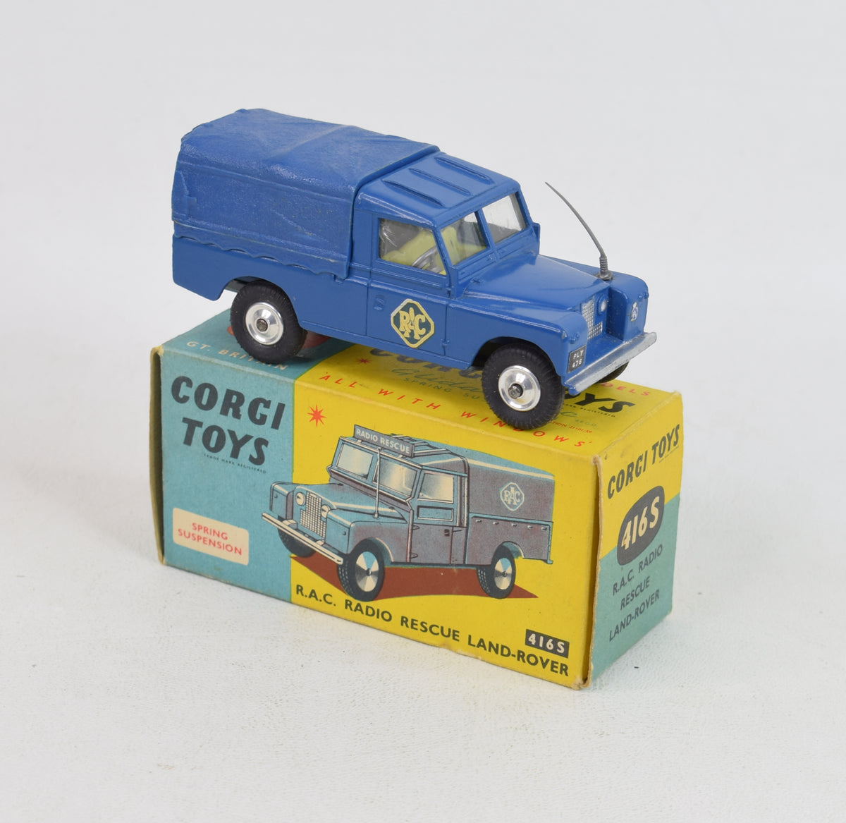 Corgi Toys 416s R.A.C Land-Rover Virtually Mint/Boxed