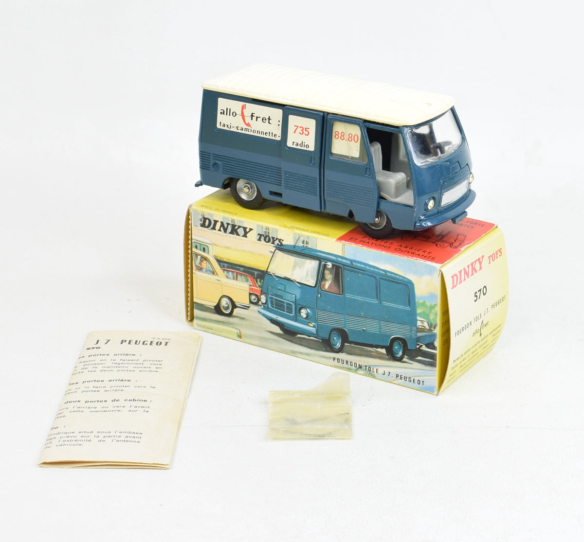 French Dinky 570 Fourgon 'Allo Fret' Virtually Mint/Boxed 