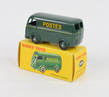 French dinky 25bv Fourgon Postal Virtually Mint/Nice box (Carlton)