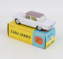 Corgi toys 232 Fiat 2100 Virtually Mint/Nice box (Factory error)