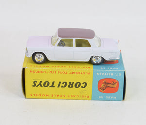 Corgi toys 232 Fiat 2100 Virtually Mint/Nice box (Factory error)