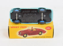 Dinky toy 101 Sunbeam Alpine Virtually Mint/Boxed