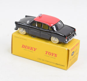 French Dinky 542 24zt Simca Ariane Taxi Virtually Mint/Nice box (Convex hubs)