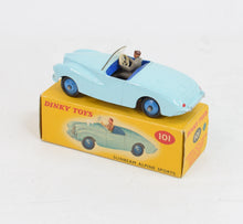 Dinky toy 101 Sunbeam Alpine Virtually Mint/Boxed (light blue)