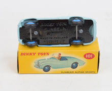 Dinky toy 101 Sunbeam Alpine Virtually Mint/Boxed (light blue)