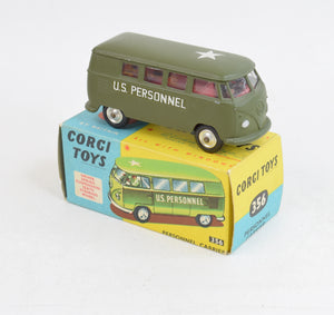 Corgi toys 356 Military Personnel Carrier Virtually Mint/Nice box "Ribble Valley Collection"