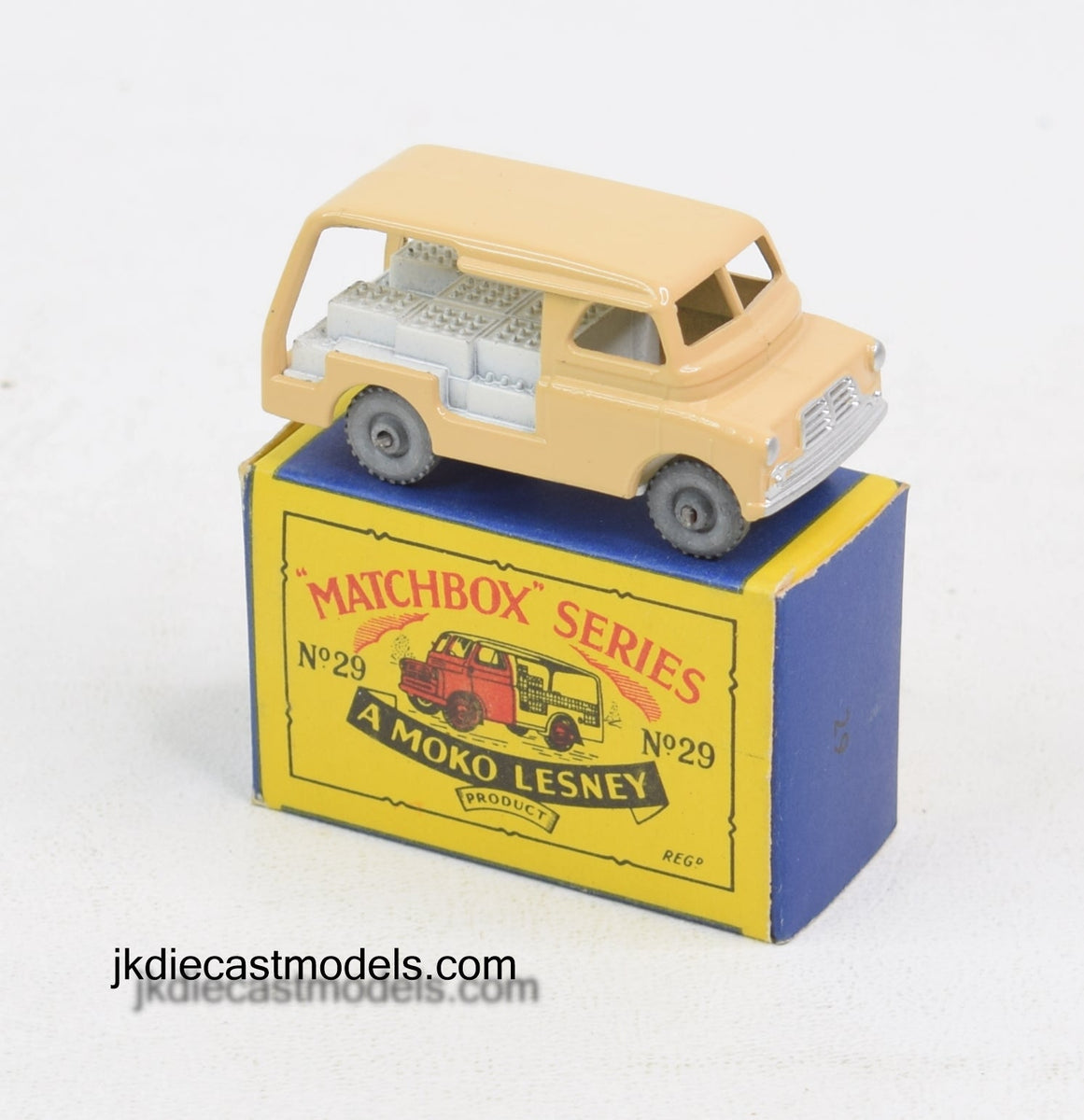 Matchbox Lesney 29 Bedford milk truck RW/B2 box Virtually Mint/Nice box