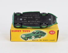 Dinky toy 163 Bristol 450 Virtually Mint/Nice box (Carlton)