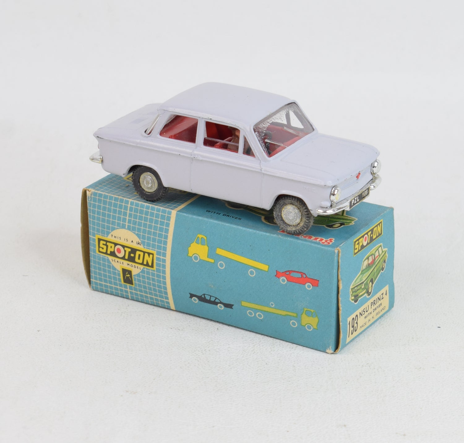 Spot-on 193 NSU Prinz Virtually Mint/Boxed (red interior)