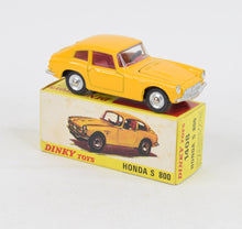 Dinky toy 1408 Honda S800 Virtually Mint/Nice box (Carlton)