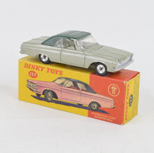 Dinky toy 137 Plymouth Fury Virtually Mint/Nice box (Carlton)