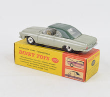 Dinky toy 137 Plymouth Fury Virtually Mint/Nice box (Carlton)