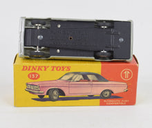 Dinky toy 137 Plymouth Fury Virtually Mint/Nice box (Carlton)
