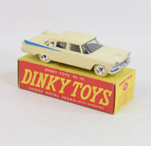Dinky Toys 191 Dodge Royal Sedan Virtually Mint/Boxed