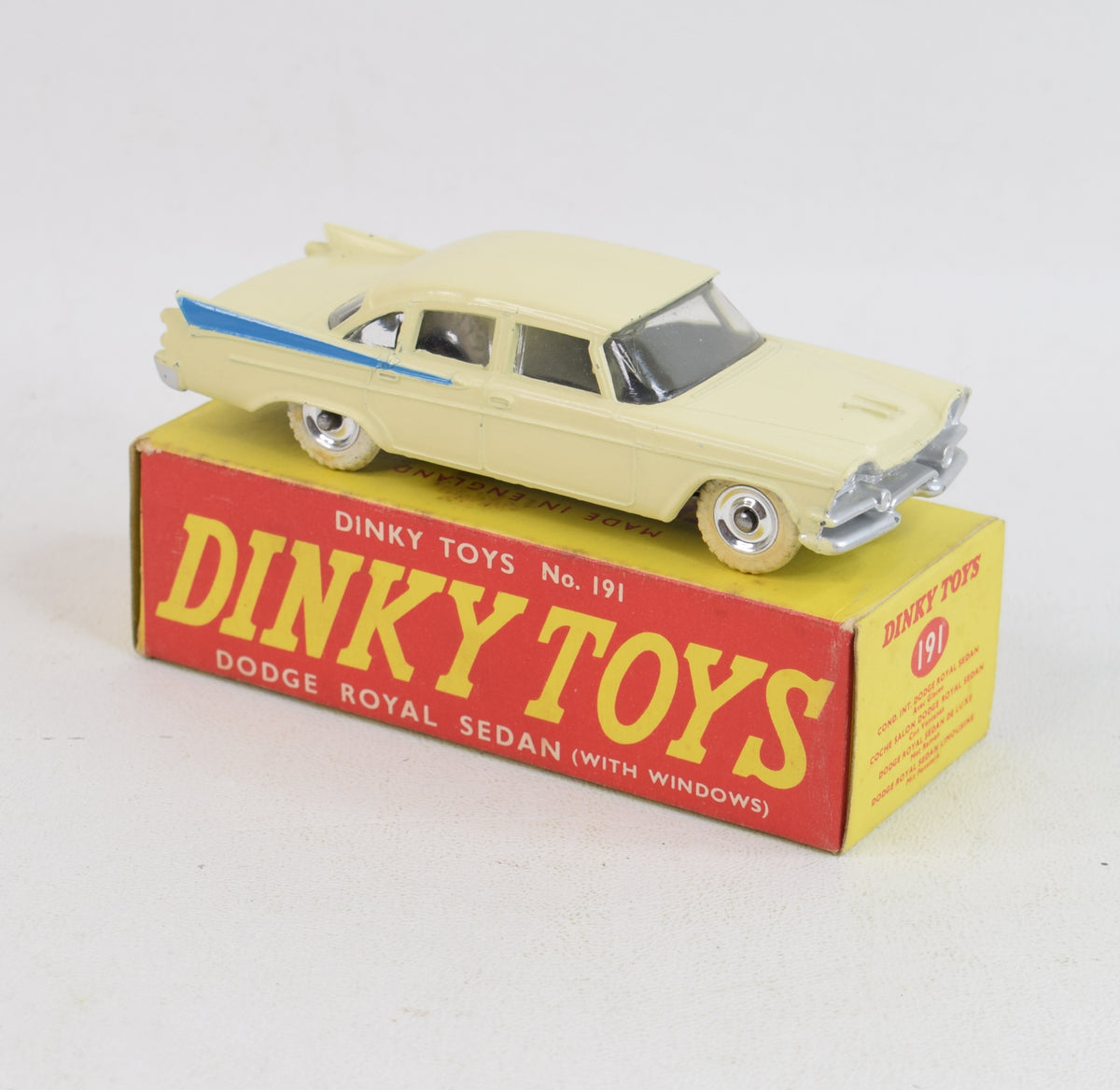 Dinky Toys 191 Dodge Royal Sedan Virtually Mint/Boxed