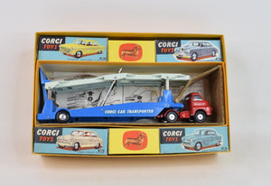 Corgi Toys Gift set 1 Carrimore Transporter with four cars Virtually Mint/Boxed