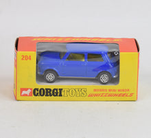 Corgi toys 204 Morris Mini Minor Virtually Mint/Nice box