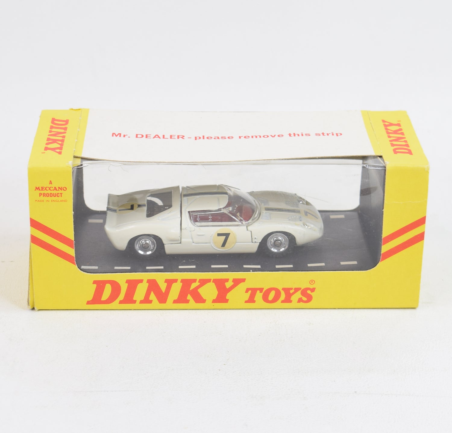 Dinky toy 215 Ford Racing car Virtually Mint/Boxed 