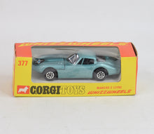 Corgi toys 377 Marcos 3 litre Virtually Mint/Nice box