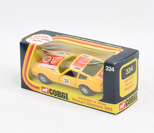 Corgi toys 324 Ferrari Daytona 365 Le Mans 1973 Virtually Mint/Nice box 'Swansea Collection'