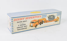 Dinky toy 898 Berliet Low loader with Transformer Very Near Mint/Nice box