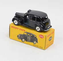 Dinky toys 254 Austin Taxi Virtually Mint/Nice box 'BGS Collection'