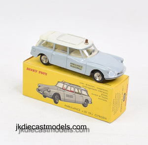 French Dinky Toys 556 Citroen D19 Ambulance Mint/Lovely box ‘BGS Collection’