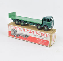 Dinky toys 503 Foden flat truck with tailboard Virtually Mint/Nice box