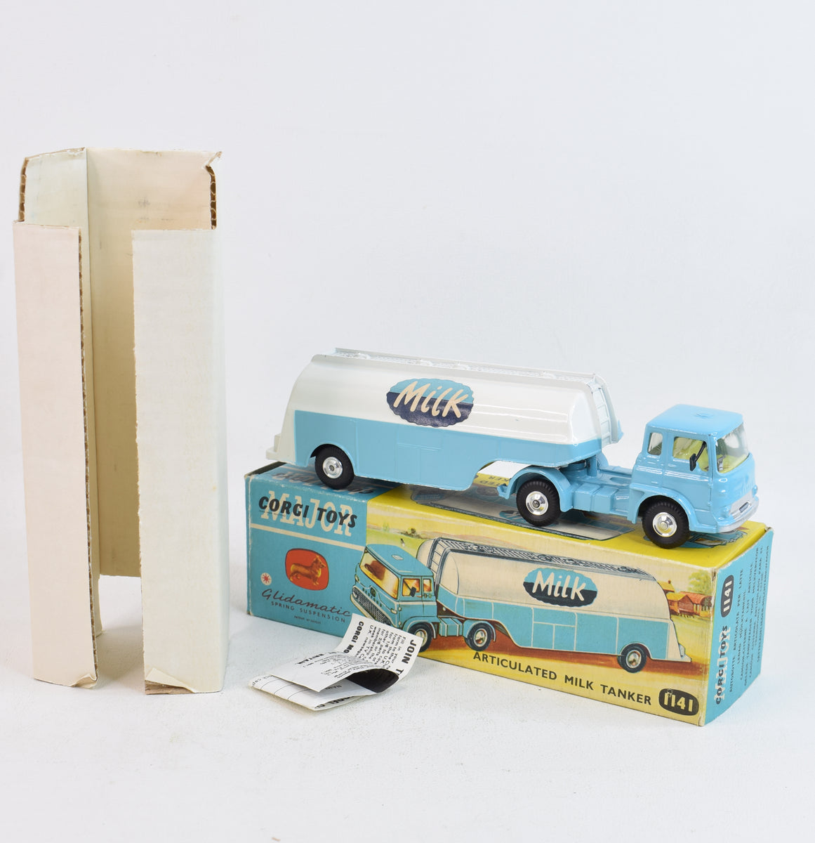 Corgi Toys 1141 Bedford T.K 'Milk Tanker Very Near Mint/Boxed